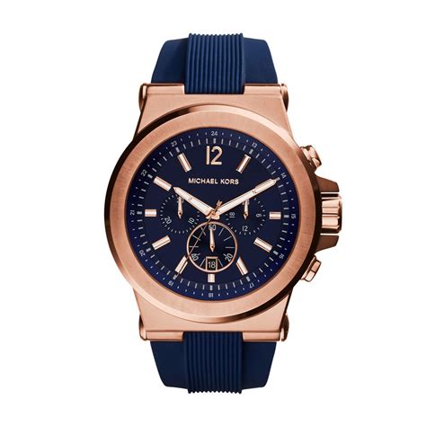 michael kors horloge heren oranje|michael kors men's orange.